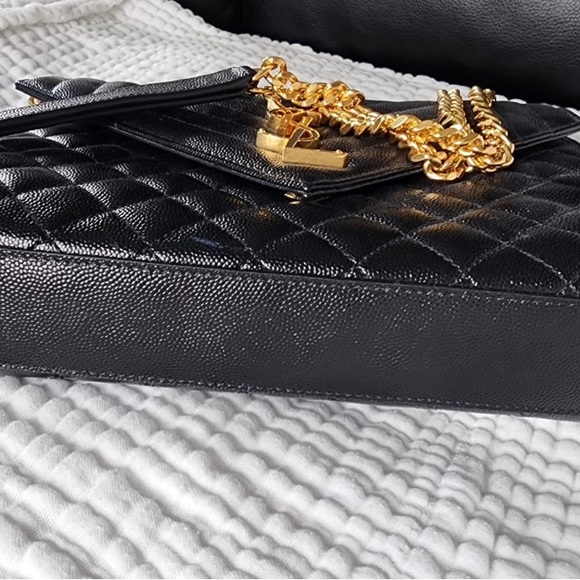 Never used YSL envelope MEDIUM selling all designers as moving out of country - Picture 6 of 9